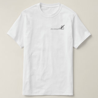 Tierische Schriftstücke (Rechte) T-Shirt