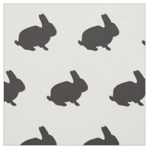 Tierische schwarze Silhouette des niedlichen Stoff