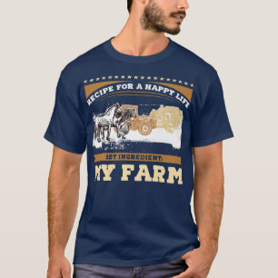 tierischer Bauer, mein Bauernhof, Rezept für ein g T-Shirt