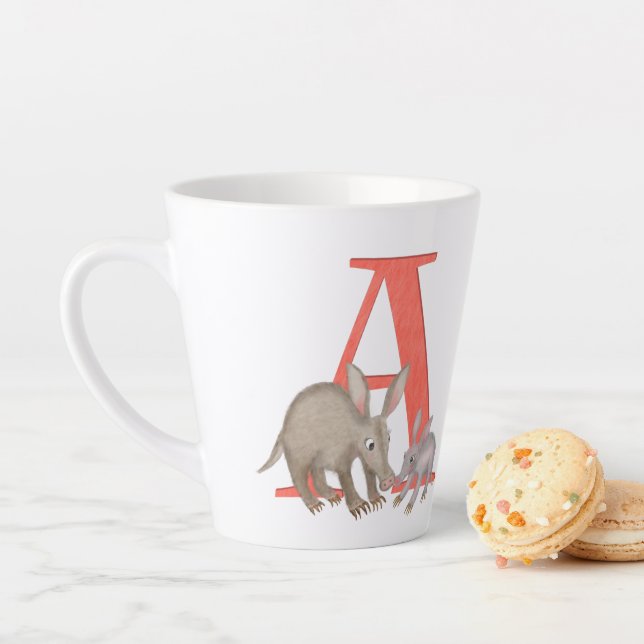Tierisches ABC A ist zur Behandlung der latten Aar Milchtasse (Beispiel)