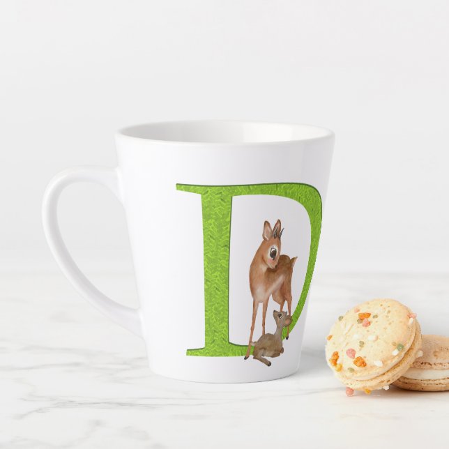 Tierisches ABC D ist zur Behandlung von dunkelfarb Milchtasse (Beispiel)