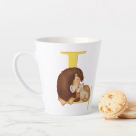 Tierisches ABC L ist für Tasse von Löwe aus Latein