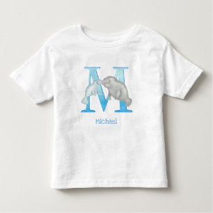 Tierisches ABC M ist für Manatee-T - Shirt bestimm