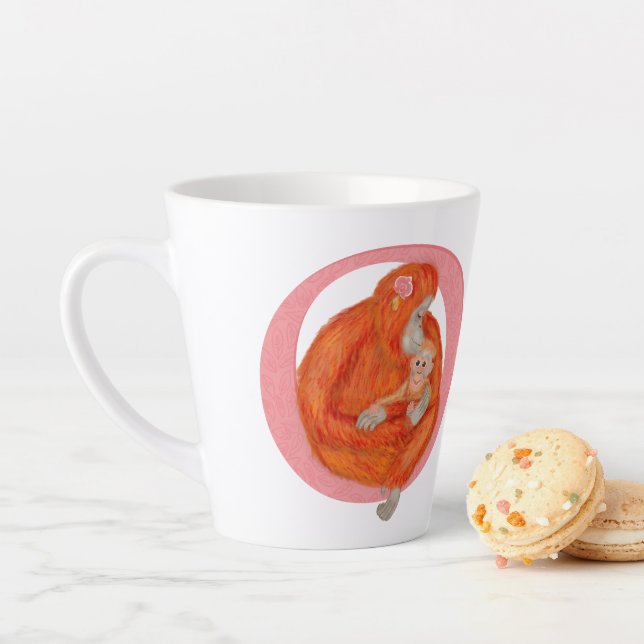 Tierisches ABC O ist zur Behandlung der latten Tas Milchtasse (Beispiel)