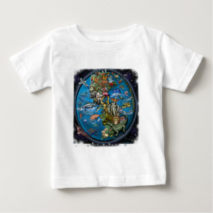 tierisches Planet Baby T-shirt