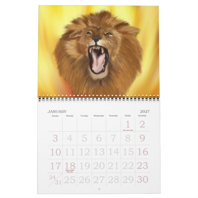 Tierkalender 2013 kalender (Jan 2027)