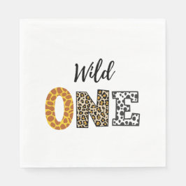 Tierkalligraphie Serviette