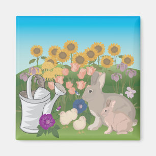 Tierkaninchen 🐰 Magnet