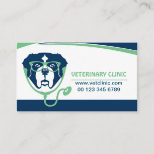 Tierkrankenhaus-Geschäftskarte Visitenkarte
