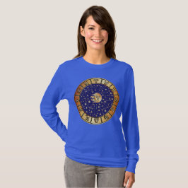 Tierkreis-Astrologie unterzeichnet und spielt die T-Shirt
