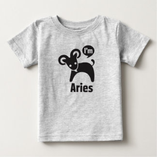 Tierkreis-Baby T-Shirt-Widder Baby T-shirt