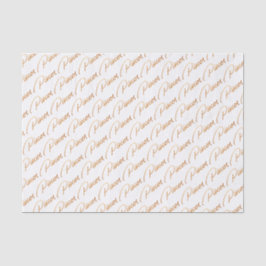 Tierkreis-"Fisch" Goldskript-Seidenpapier Seidenpapier
