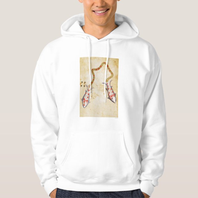 Tierkreis: Fische, C1350 Hoodie (Vorderseite)