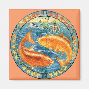Tierkreis Fische - fertigen Sie ihn besonders an! Magnet