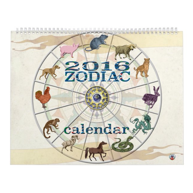 Tierkreis-Kalender 2016 Kalender (Titelbild)