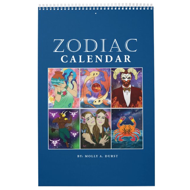 Tierkreis-Kalender Kalender (Titelbild)