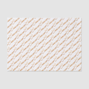 Tierkreis-"Krebs-" Goldskript-Seidenpapier Seidenpapier