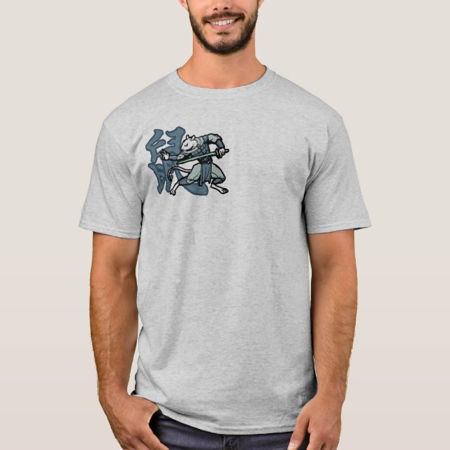 Tierkreis-Krieger: Jahr der Ratte, Krieger ziehen T-Shirt (Vorderseite)