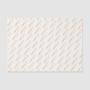 Tierkreis-"Löwe" Goldskript-Seidenpapier Seidenpapier