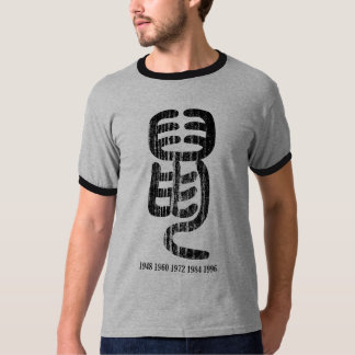 Tierkreis-Ratte im chinesischen T - Shirt