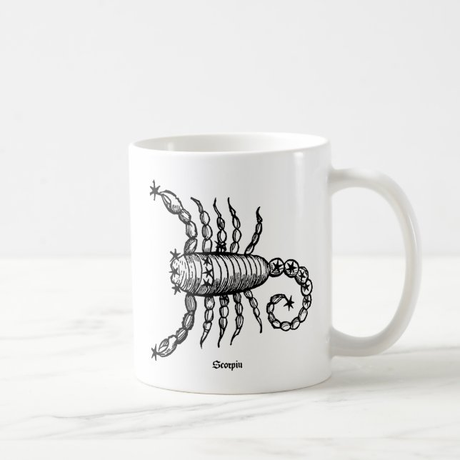 Tierkreis: Skorpion, 1482 Kaffeetasse (Rechts)