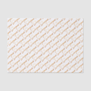 Tierkreis-"Skorpions-" Goldskript-Seidenpapier Seidenpapier
