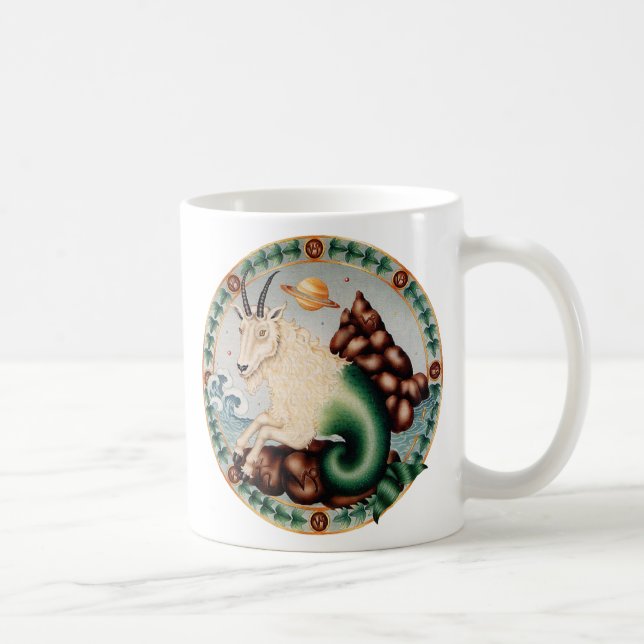 Tierkreis-Steinbock Kaffeetasse (Rechts)