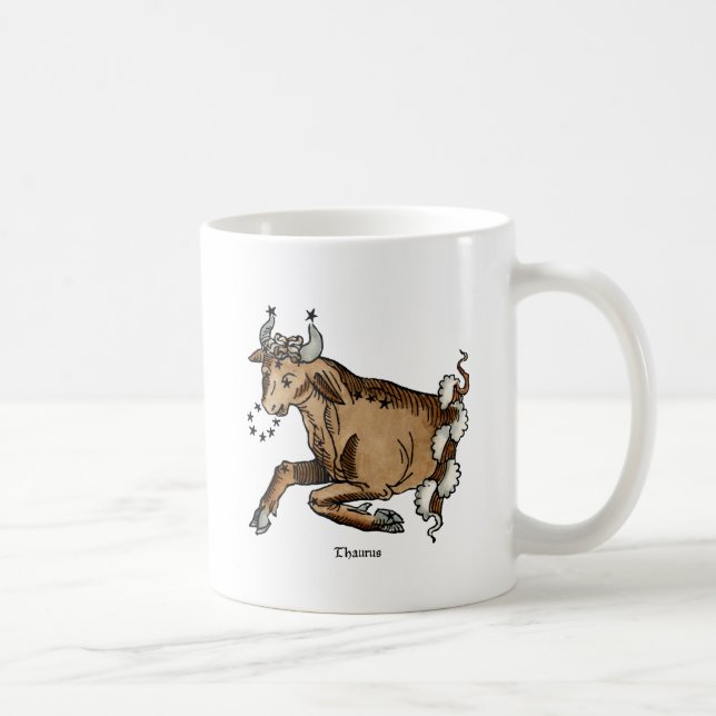 Tierkreis: Stier, 1482 Kaffeetasse (Rechts)