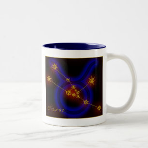 Tierkreis - Stier Zweifarbige Tasse