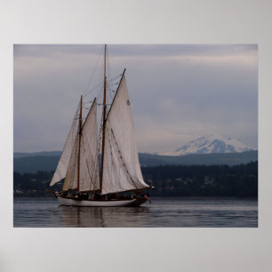 Tierkreis und Mt-Bäcker Poster