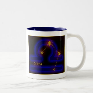 Tierkreis - Waage Zweifarbige Tasse