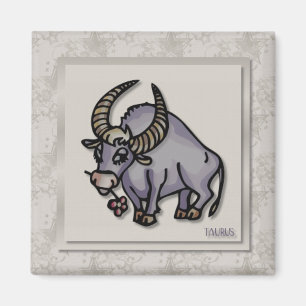 Tierkreis-Zeichen-Stier-Magnet Magnet