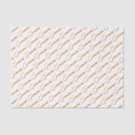 Tierkreis-"Zwillings-" Goldskript-Seidenpapier Seidenpapier