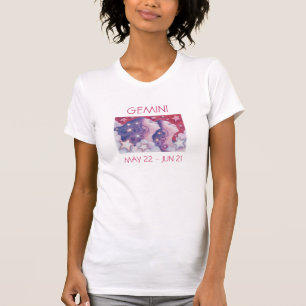 Tierkreis-Zwillings-T - Shirt-Damentext T-Shirt
