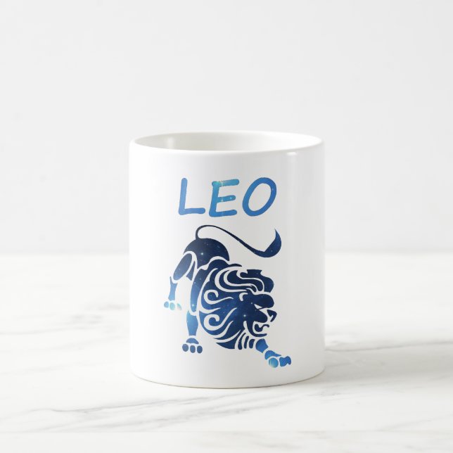 Tierkreiszeichen Löwe Kaffeetasse (Mittel)