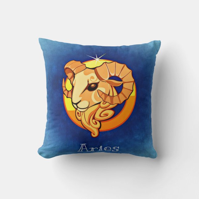 Tierkreiszeichen Widder Kissen (Vorderseite)