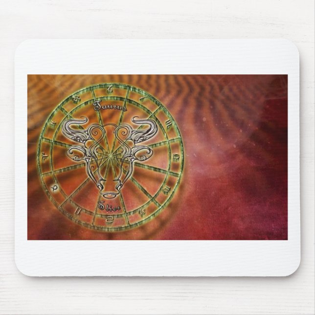 Tierkreiszeichenstier Mousepad (Vorne)