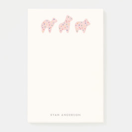 Tierkrümelparade Kid's Post-it - Erdbeere Post-it Klebezettel