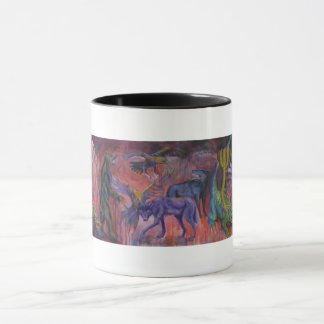 Tierkunst-Tasse Tasse