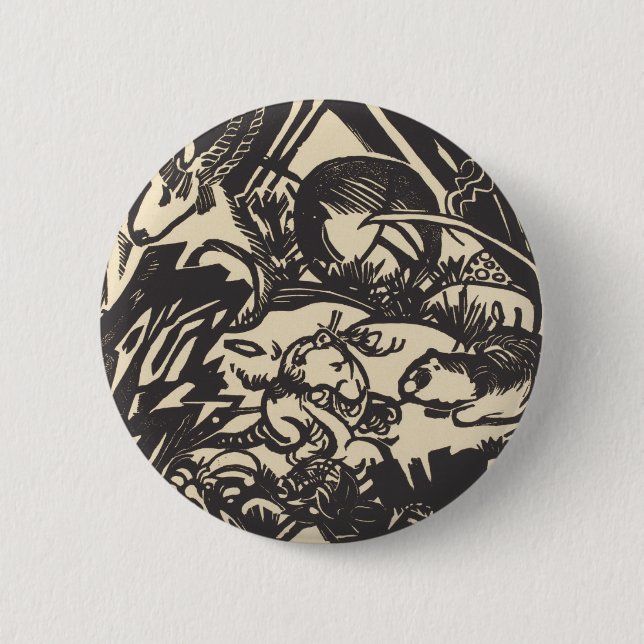 Tierlegende Tierlegende Franz Marcs | Button (Vorderseite)
