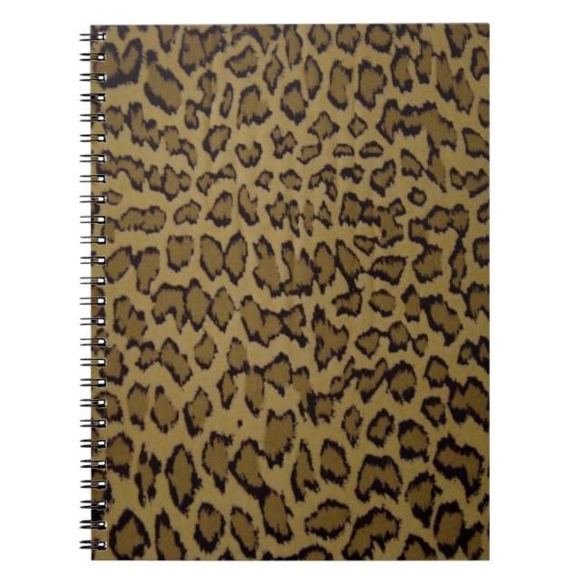 TIERLEOPARDRUCK NOTIZBLOCK (Vorderseite)