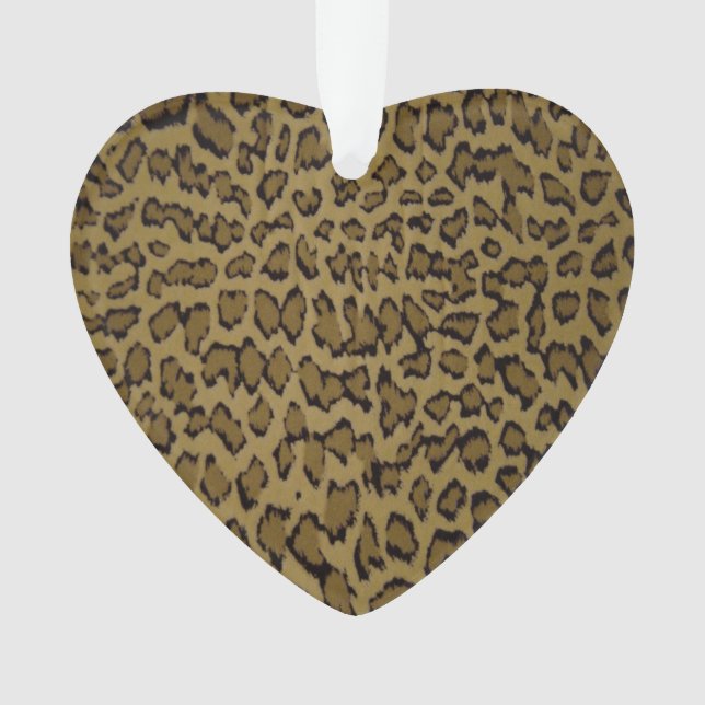 TIERLEOPARDRUCK ORNAMENT (Vorderseite)