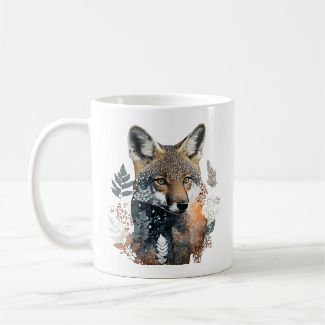 Tierliebhaber Forest Fox Tasse (Links)