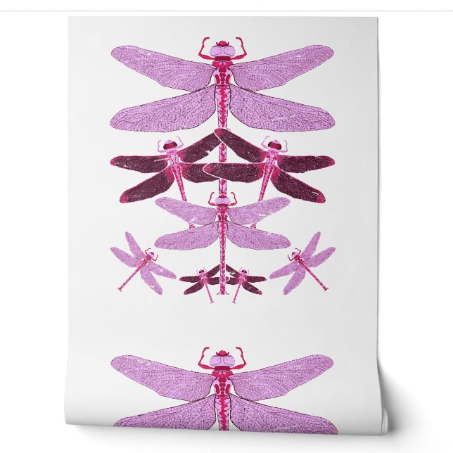 Tierliebhaber Insektengeschenk-Libelle Tapete (Abrollen)