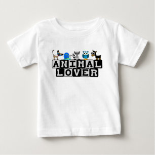 Tierliebhaber-Kleinkind-T - Shirt