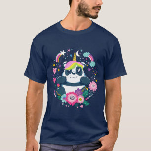 Tierliebhaber Süße Magische Tier Fee Einhorn Mädch T-Shirt