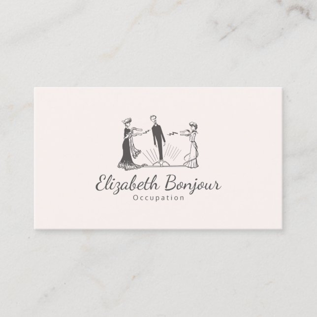 Tiermagnetismus - Visitenkarte (Vorderseite)