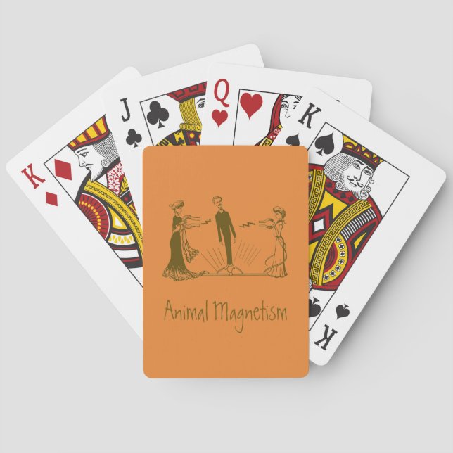 Tiermagnetismus - (weitere Optionen) Spielkarten (Rückseite)