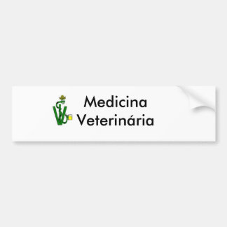 Tiermedizin Autoaufkleber