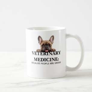 Tiermedizin, weil Menschen eklig lustig sind Kaffeetasse